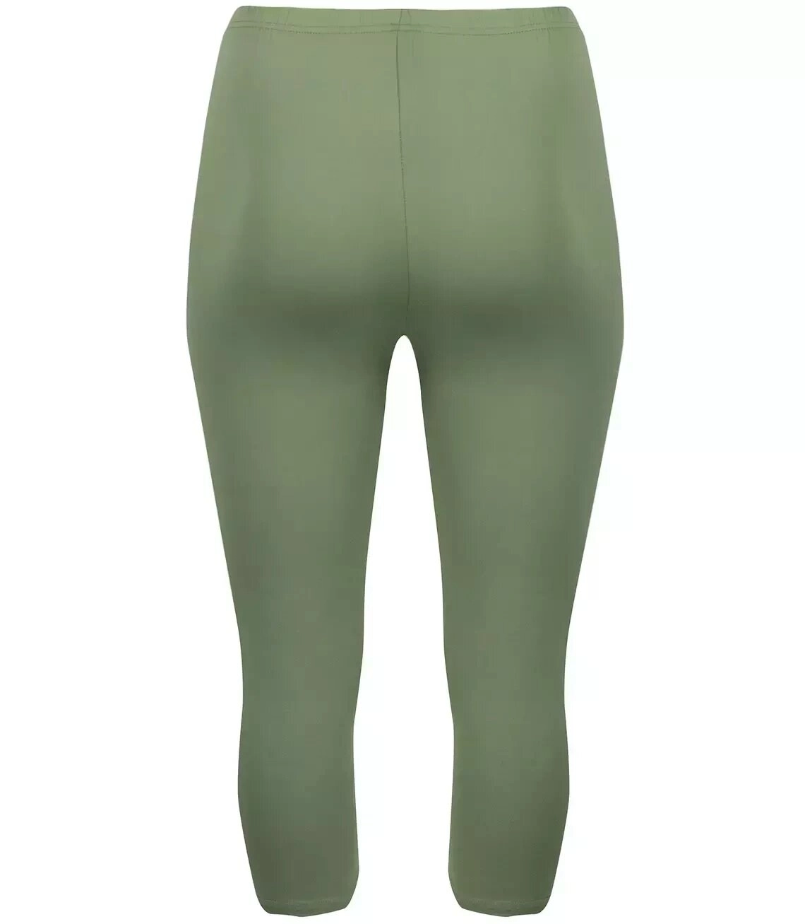 Classic 3/4 plus size seamless leggings (15512 / 5055) - Agrafka