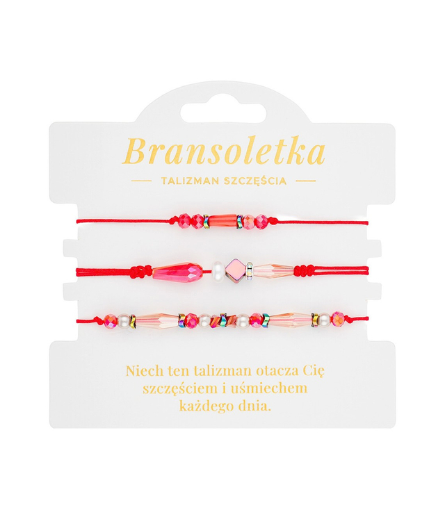 Bransoletki 3w1 TALIZMAN SZCZĘŚCIA z zawieszką