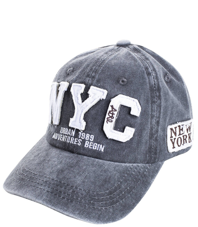 NEW YORK Bejsbolówka czapka daszek DESTROYED