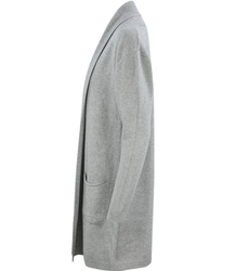 GŁADKI Sweter Kardigan WEŁNA Kaszmir