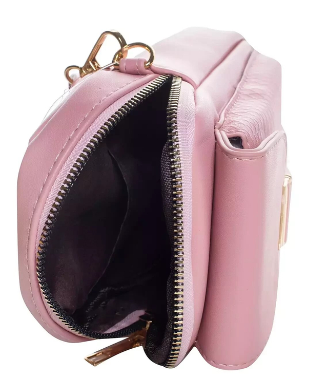 A small mini bag with two compartments and a capacious organizer