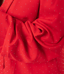 Oversize jacket embellished with STARDUST crystals