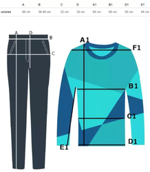Tracksuit set corduroy pants sweatshirt zipper