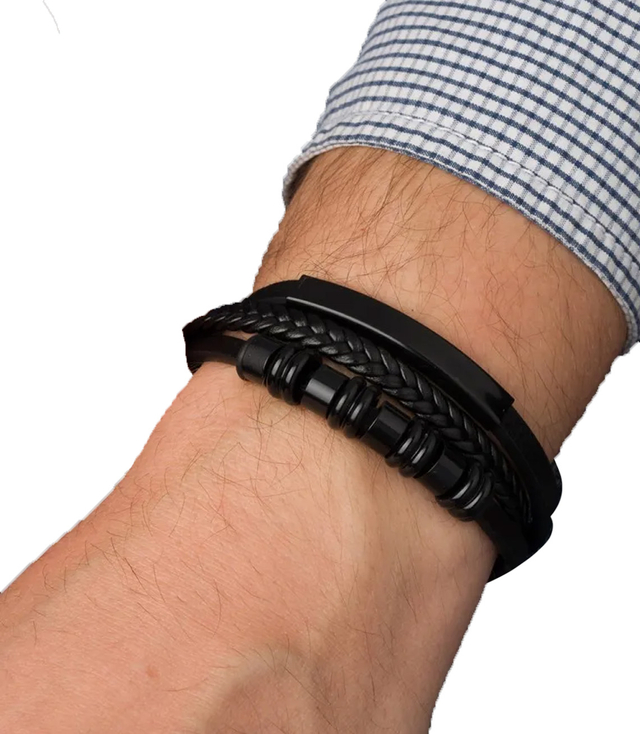 Men's bracelets perfect for a gift braided
