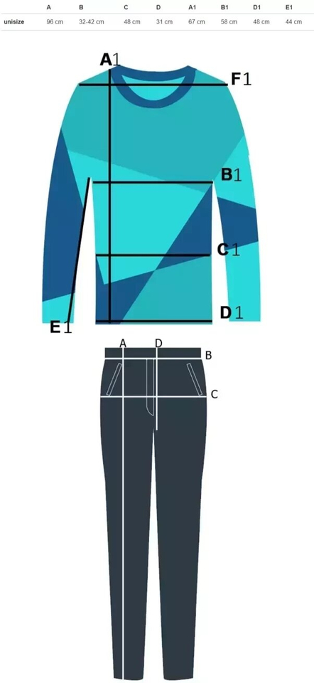 Sports tracksuit, set of pants, sweatshirt BASIC