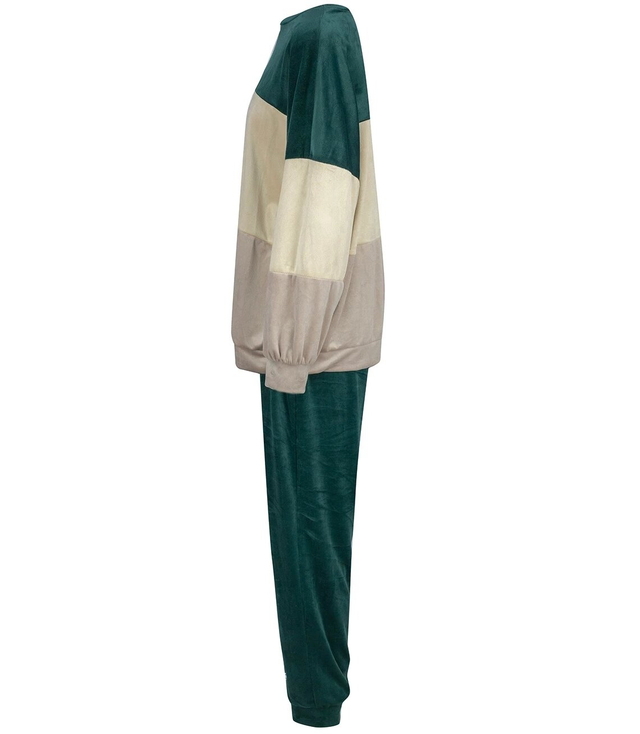 PLUS SIZE velor sports tracksuit set INGA