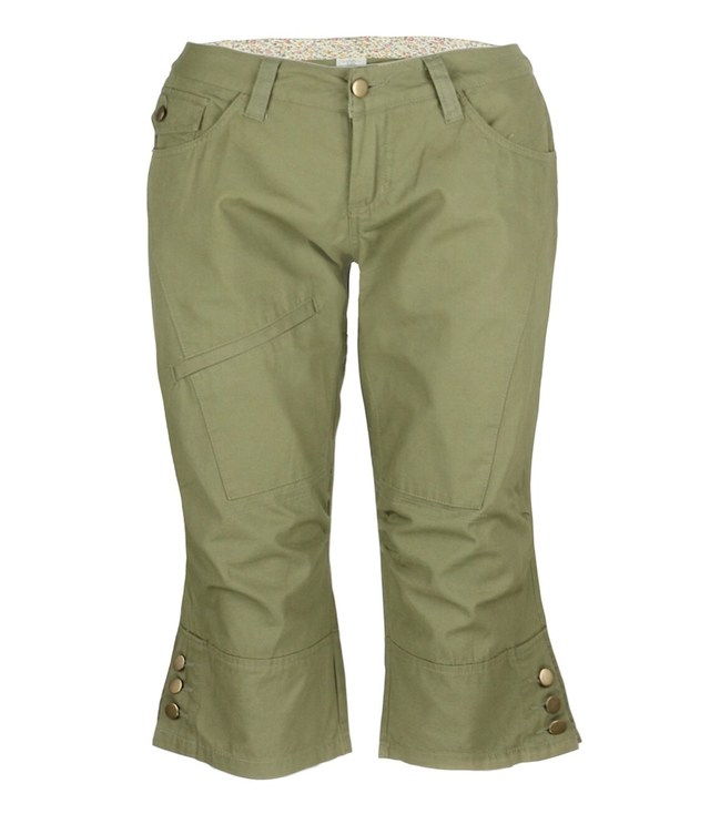 3/4 COTTON CARGO PANTS