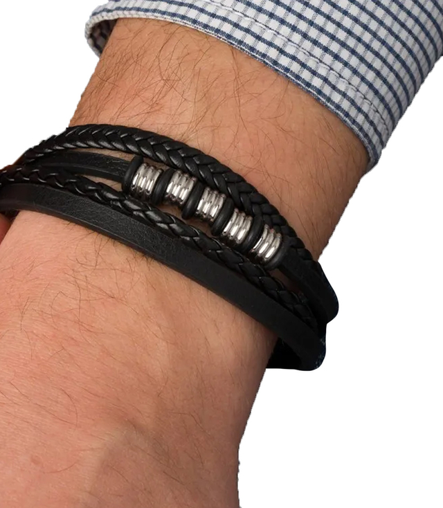 Men's bracelets perfect for a gift braided