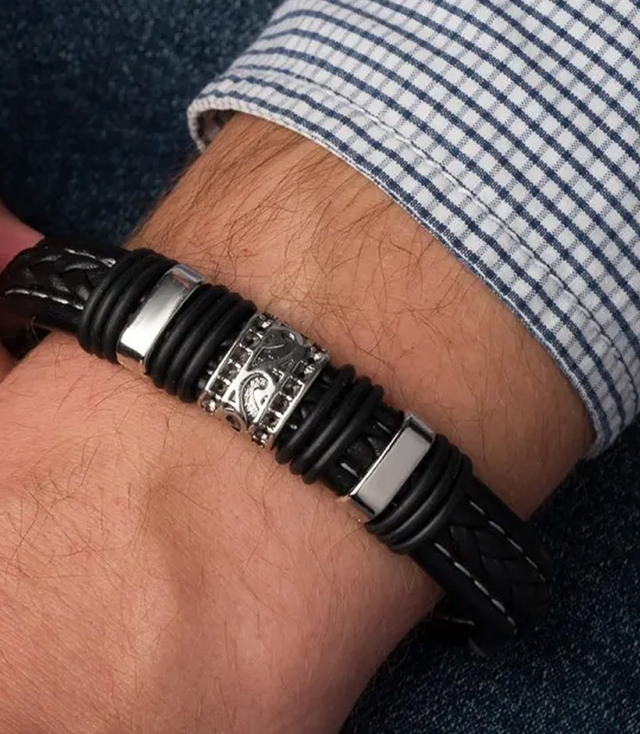 Men's bracelets perfect for a gift braided