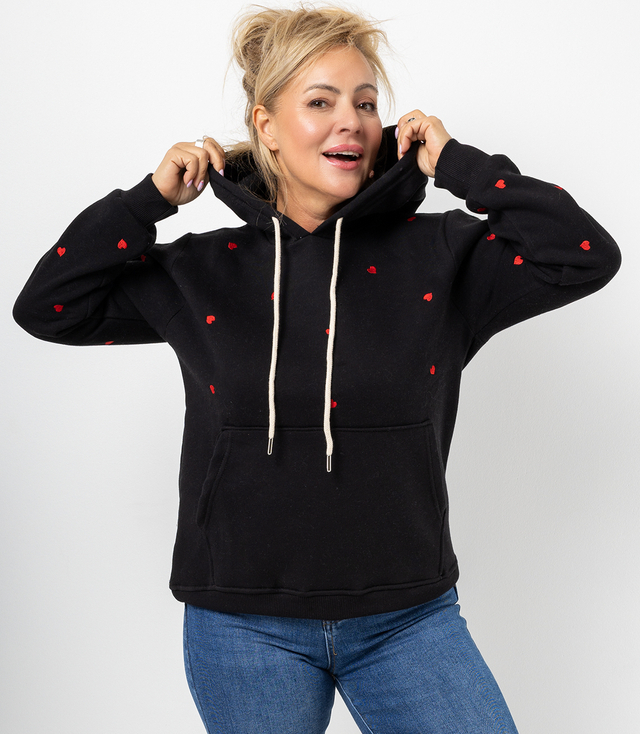 Cute hoodie kangaroo hoodie VALENTINE