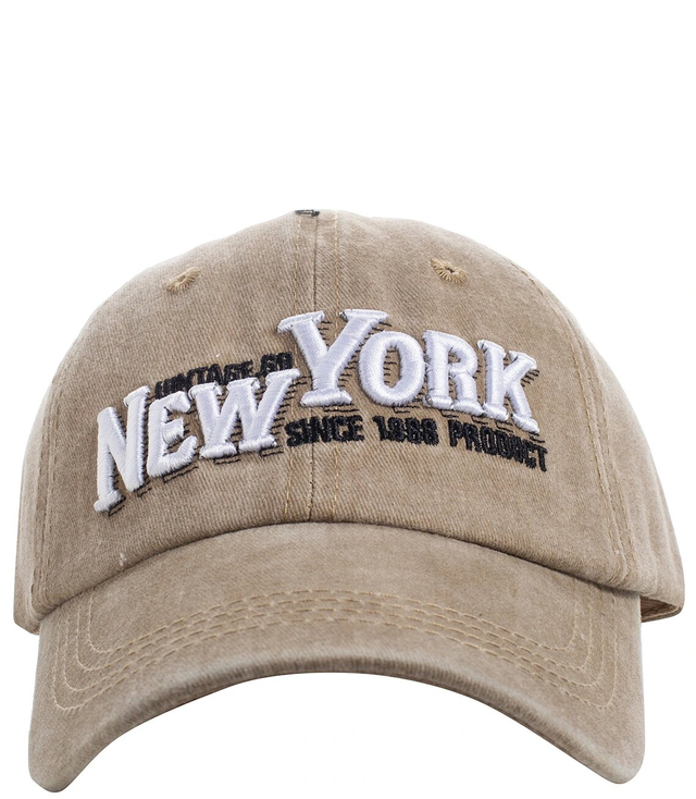 New York Vintage men's embroidered baseball cap