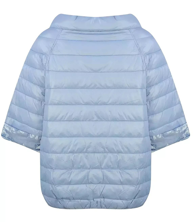 Short reversible flower transitional jacket