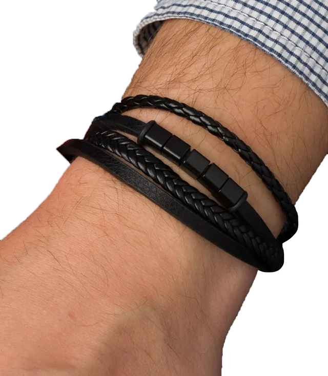 Men's bracelets perfect for a gift braided