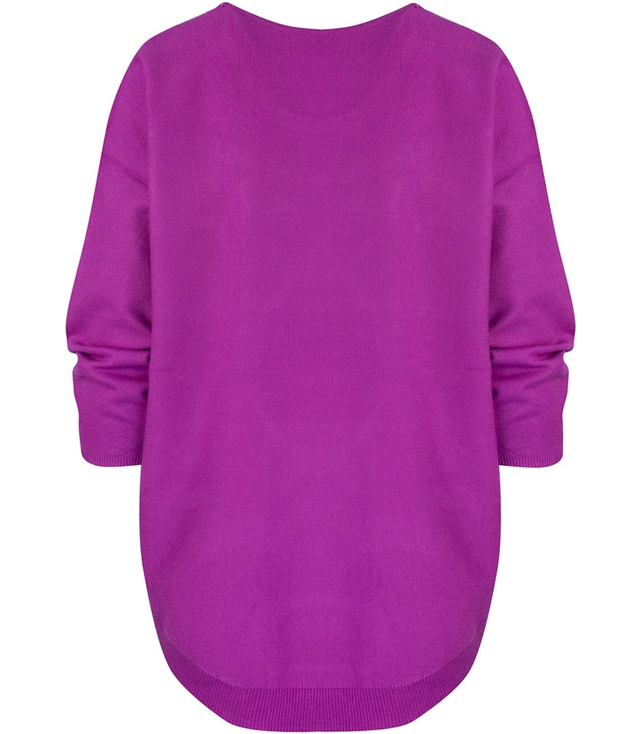 Classic women's oversize sweater MALWINA