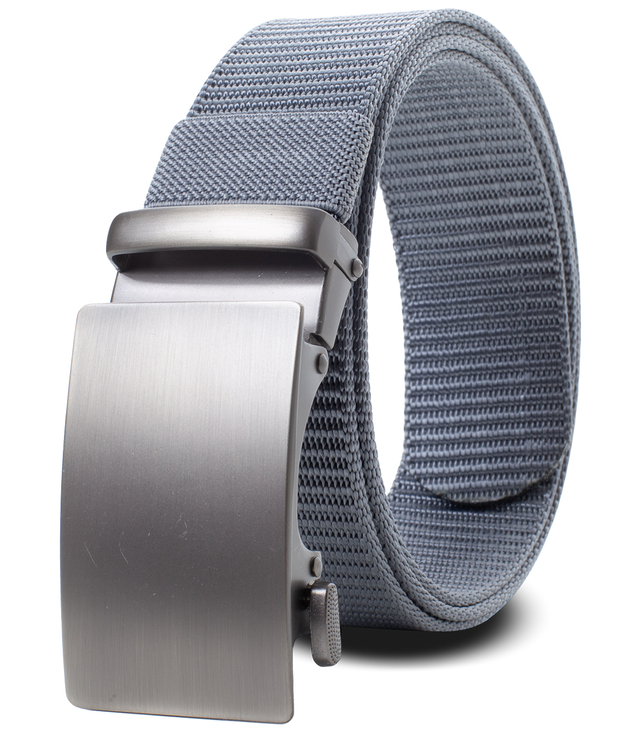 Universal men's belt 120/3.5 cm Metal clip buckle