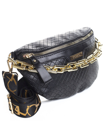 PLECIONKA saszetka nerka Torebka Crossbody 