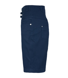 HIGH WAIST DENIM PENCIL SKIRT