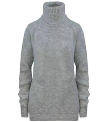 Classic ribbed turtleneck sweater