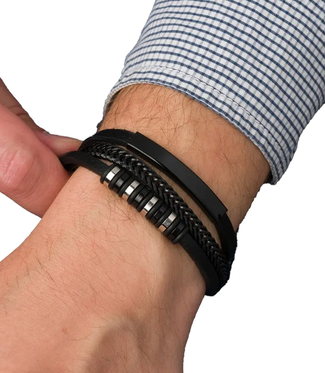Men's bracelets perfect for a gift braided