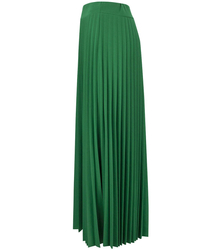 Spódnica plisowana długa midi maxi czarna