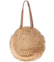 Round etnia bag shoulder shopper handbag 