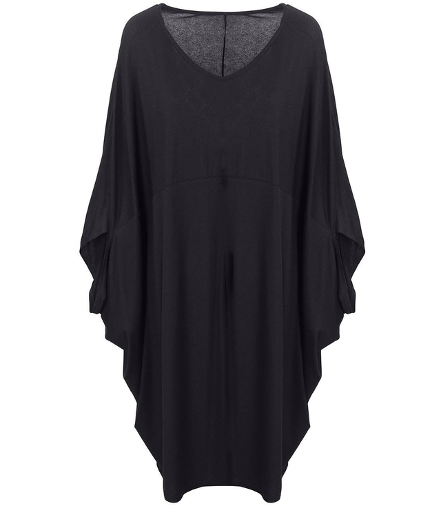 Tunic dress oversize bat colors