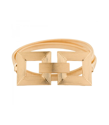 Women's belt with decorative buckle for dresses