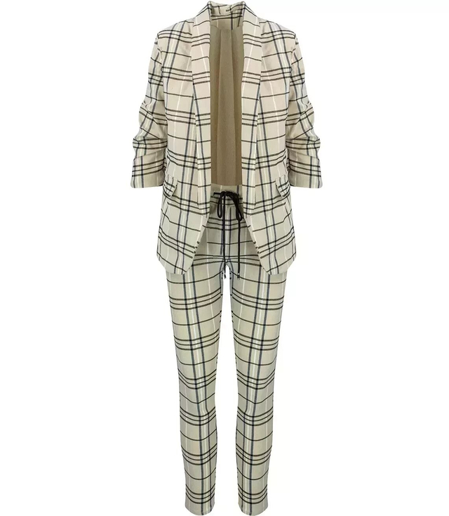 Set Blazer + Trousers Set Lattice