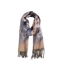 Scarf Scarf tassel warm flowers soft smooth 180x70 cm