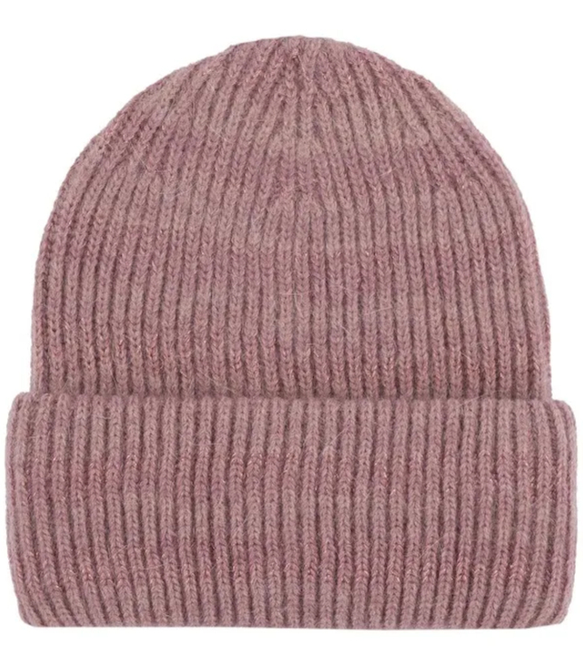 Warm women's BEANIE winter beanie autumn one-color hat