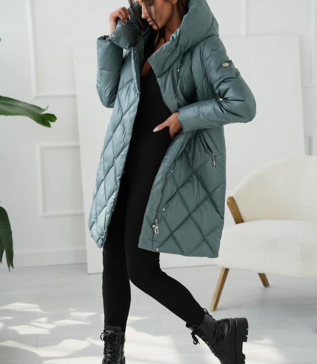 Warm women's winter coat Quilted Insulated MELANIA