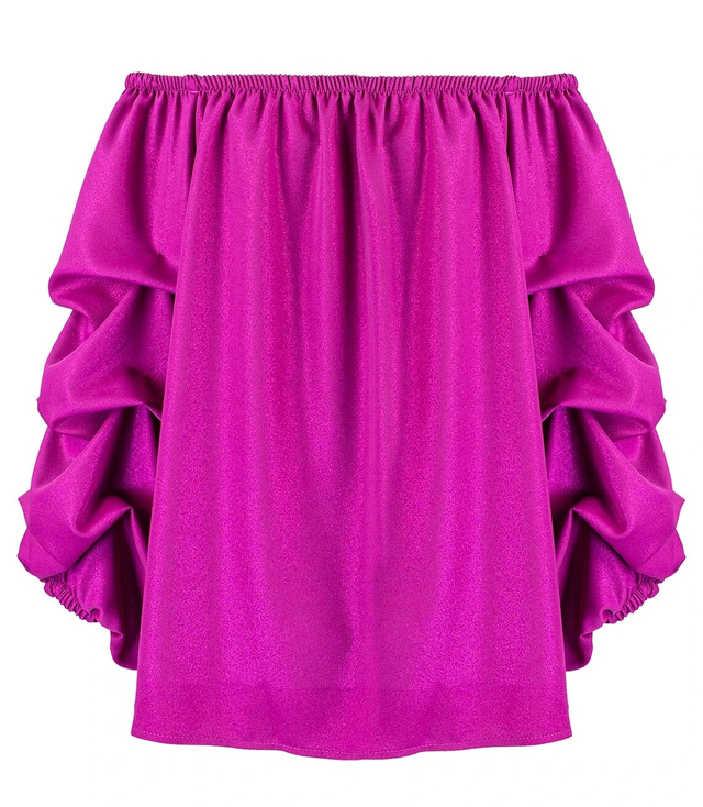Spanish blouse with decorative puffed sleeves Beautiful KAJA