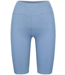 Krótkie legginsy prążkowane plus size Eleganckie ELA
