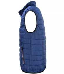 Short sleeveless men's quilted vest