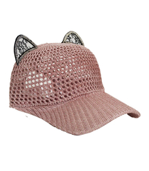 Cat ears baseball cap