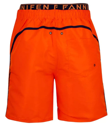 Men's plain swim shorts with belt