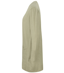 Ciepły miękki DŁUGI kardigan sweter BASIC