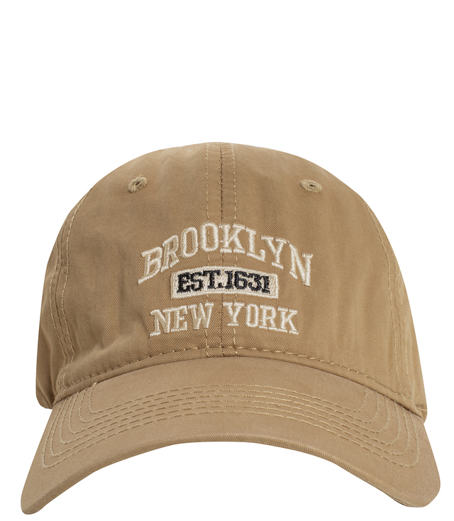 Unisex baseball cap with BROOKLYN embroidery