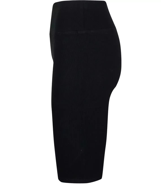 Krótkie legginsy prążkowane plus size Eleganckie ELA