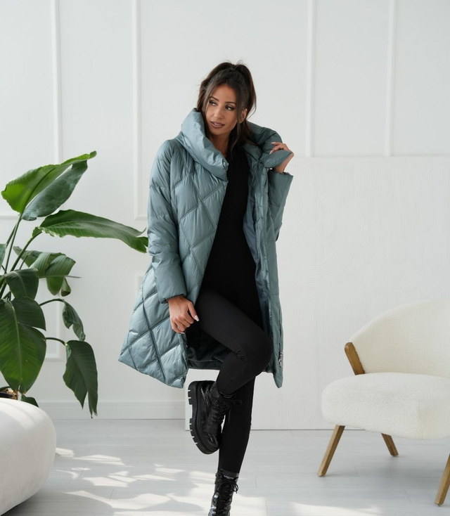 Warm women's winter coat Quilted Insulated MELANIA