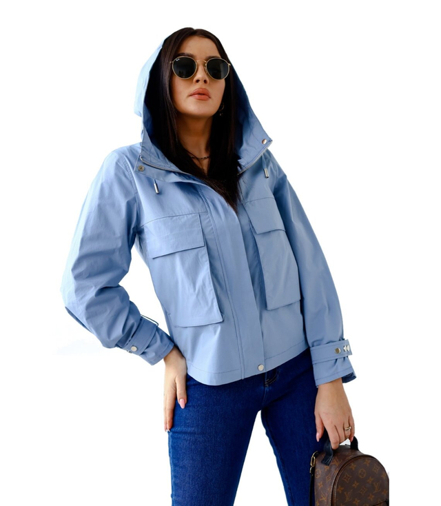 Women's transitional jacket with hood KAJA