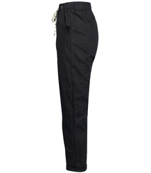 Women's fabric pants tapered leg ELENA