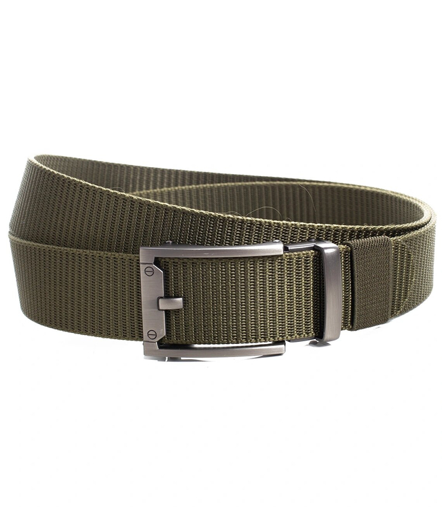 Universal men's belt 125/3.5 cm Metal clip buckle