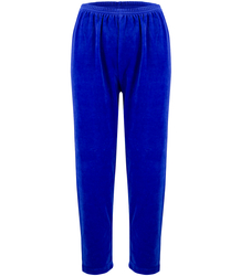 Comfortable velor elastic sweatpants