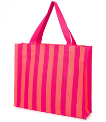 Shopper bag patterned large colorful shoulder bag with zipper 