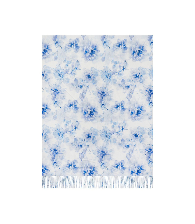 Women's floral pattern scarf 180x70