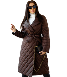 Women's Transitional Quilted Elegant Coat NATALIA