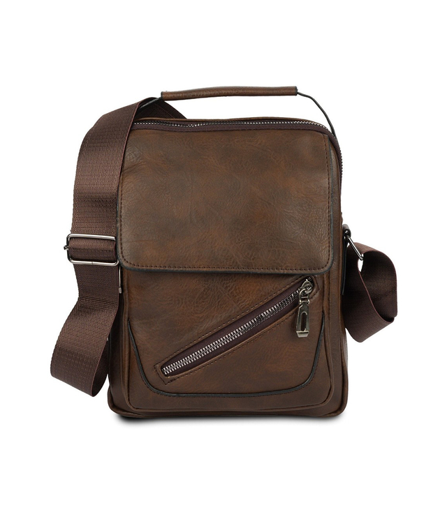 Men's SMALL rectangular padded bag elegant