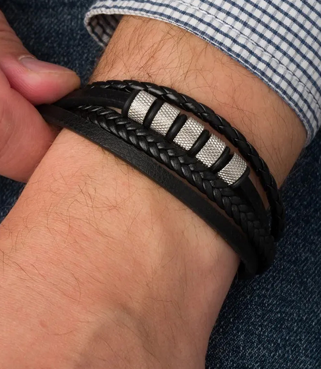 Men's bracelets perfect for a gift braided