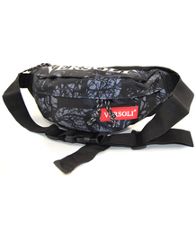 Capacious fashionable unisex sports fanny pack